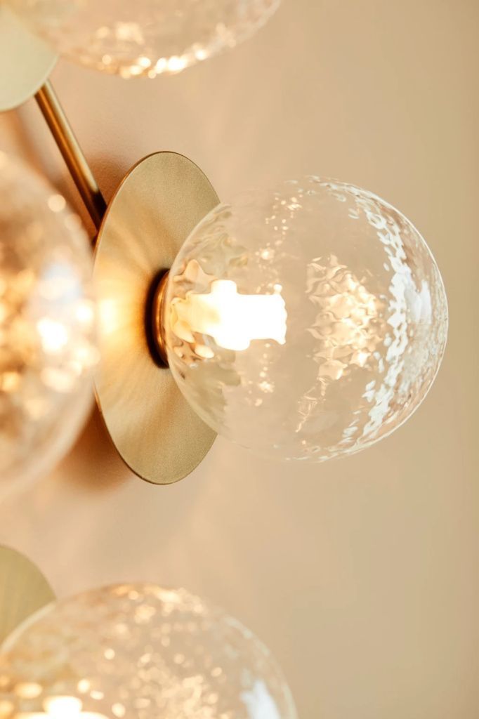 Светильник Liila 1 Medium Nordic Gold Optic Clear