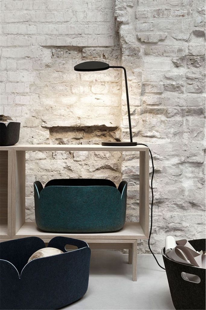 Светильник настольный Leaf Table Lamp Black