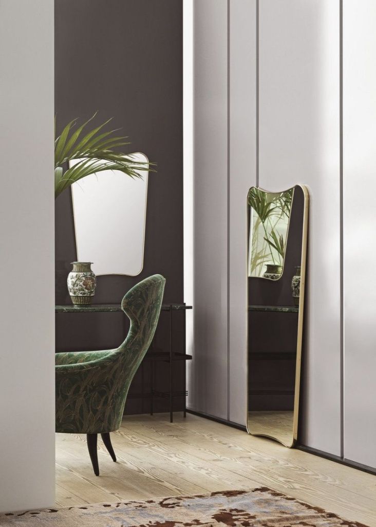 Зеркало F.A. 33 Wall Mirror Polished Brass 58 x 80
